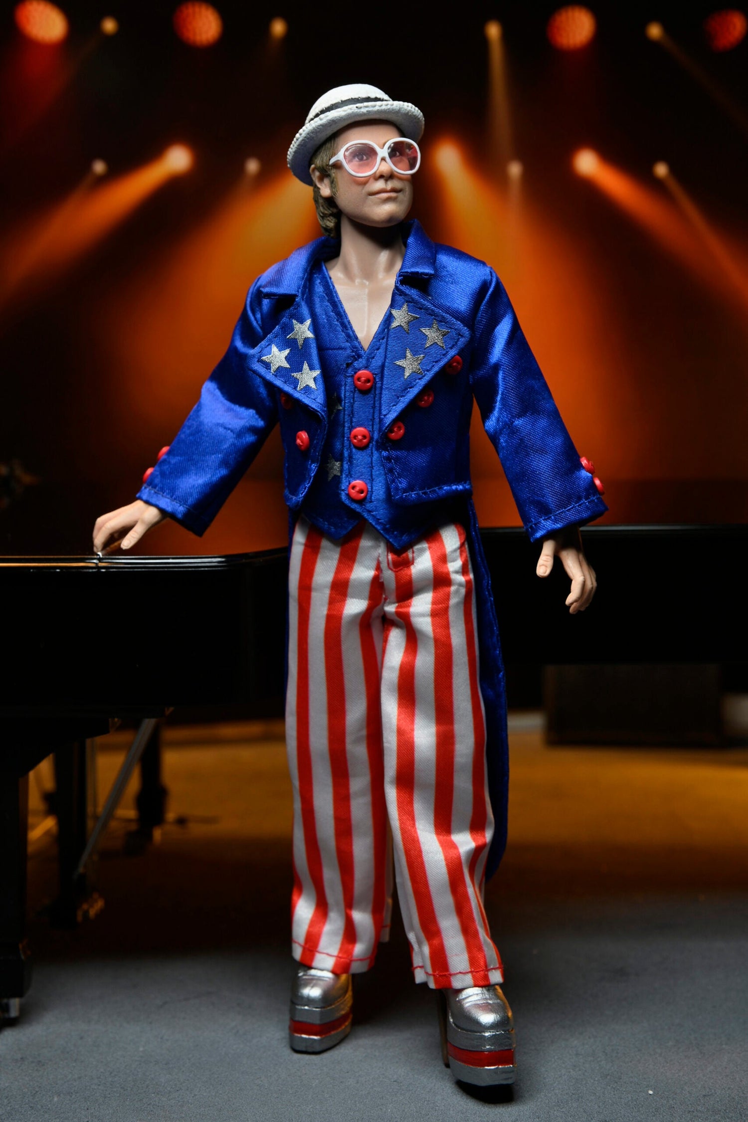 NECA Elton John (Live 1976) Clothed Figure NECA